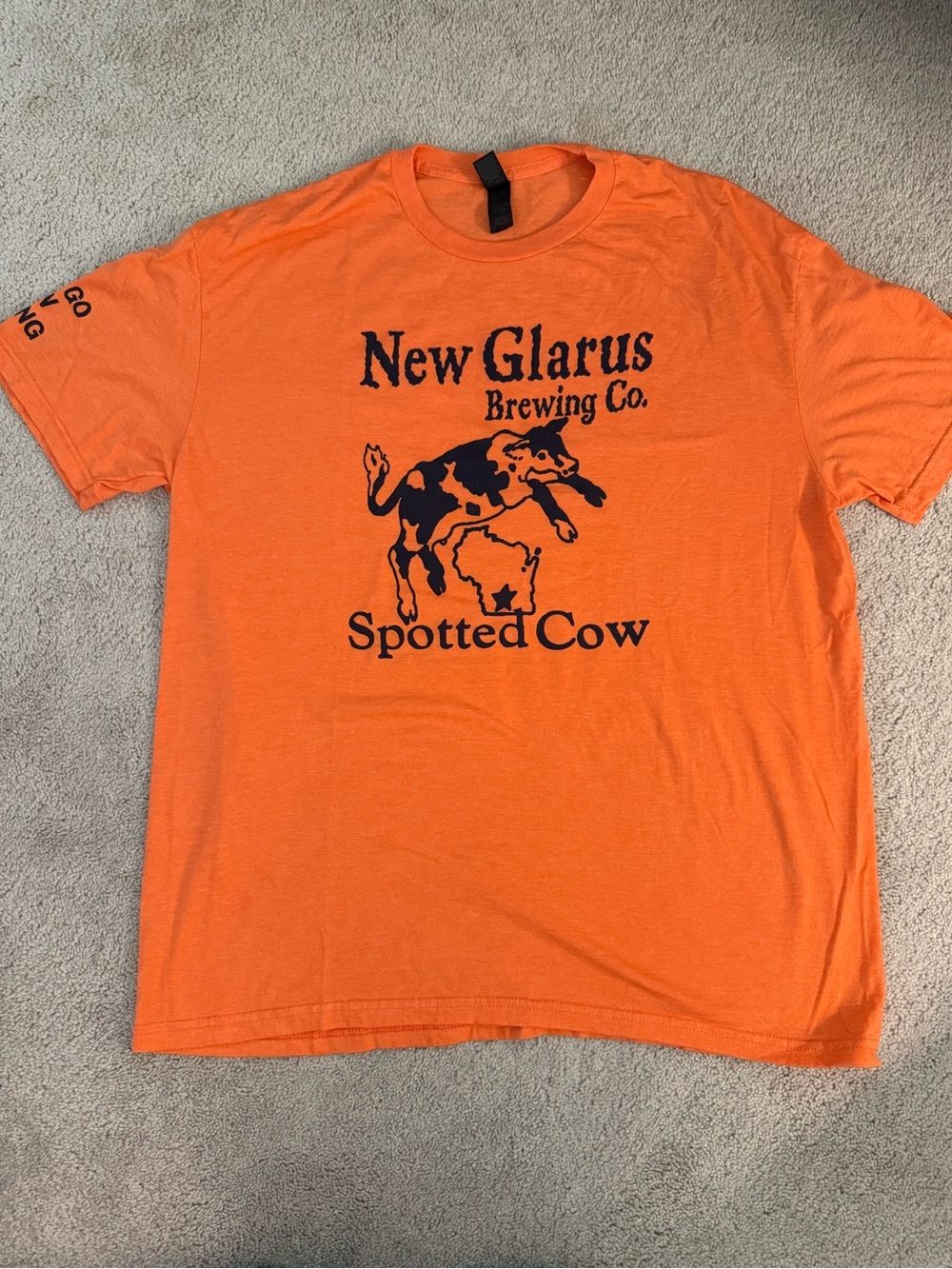 Gildan Bright Orange Softstyle Tee